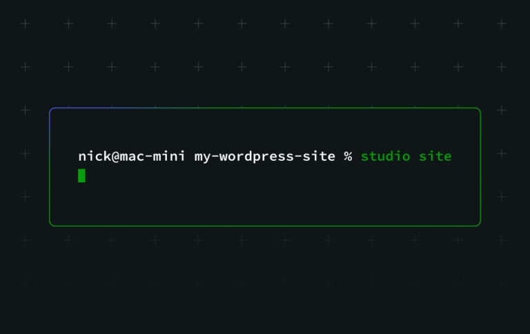 Read more about the article WordPress Studio 1.7.0: Meet the New Studio CLI 